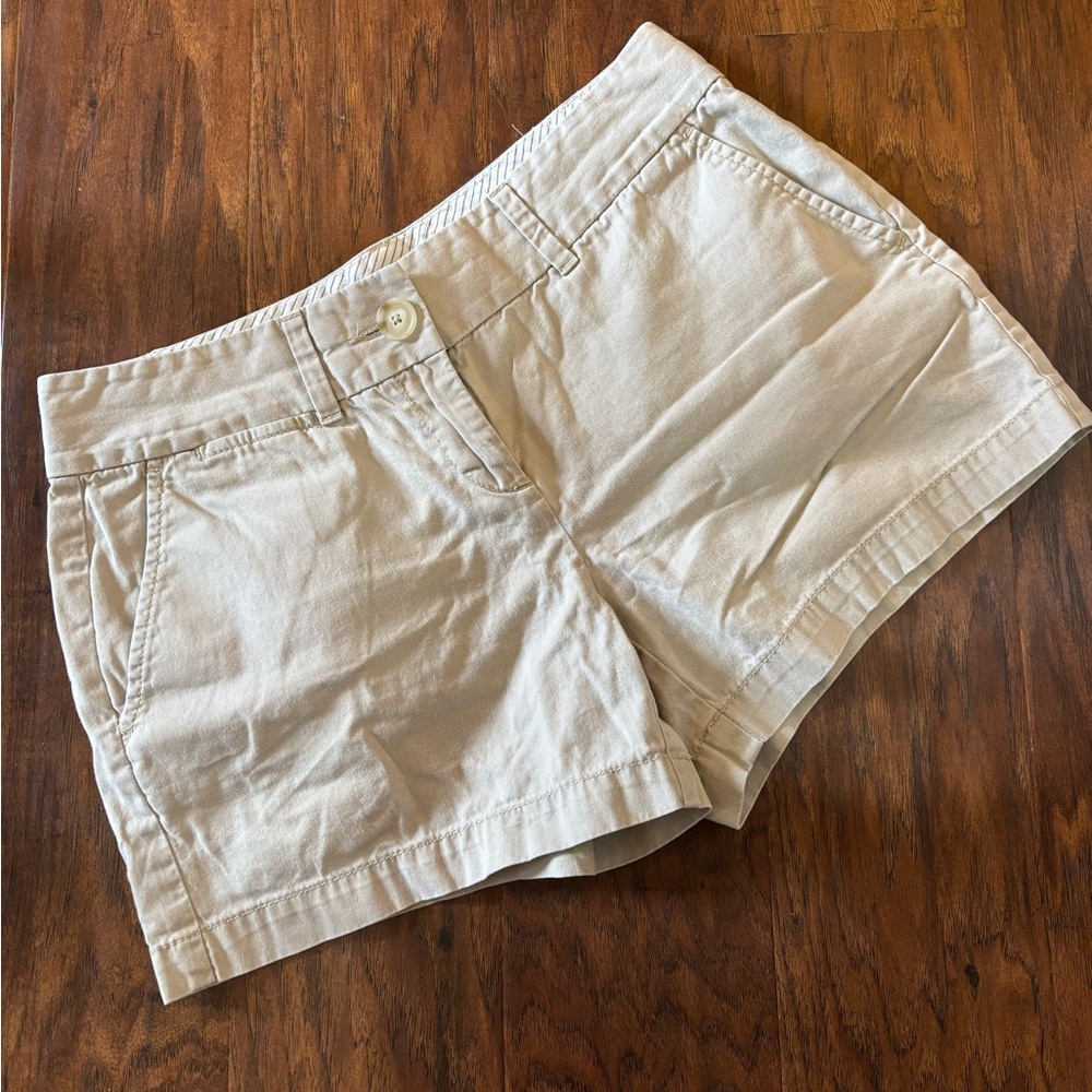 Loft Tan Khaki Shorts Size 0